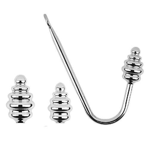 Ribbed Set Anal 8826 Screw-in GreatBenefit Hook 0717